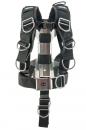 Tecline Harness Comfort Mini with Mini-H-Backplate (stainless steel) - movable D-rings